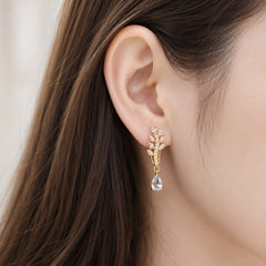 Zircon Hoop Bali-220(White)