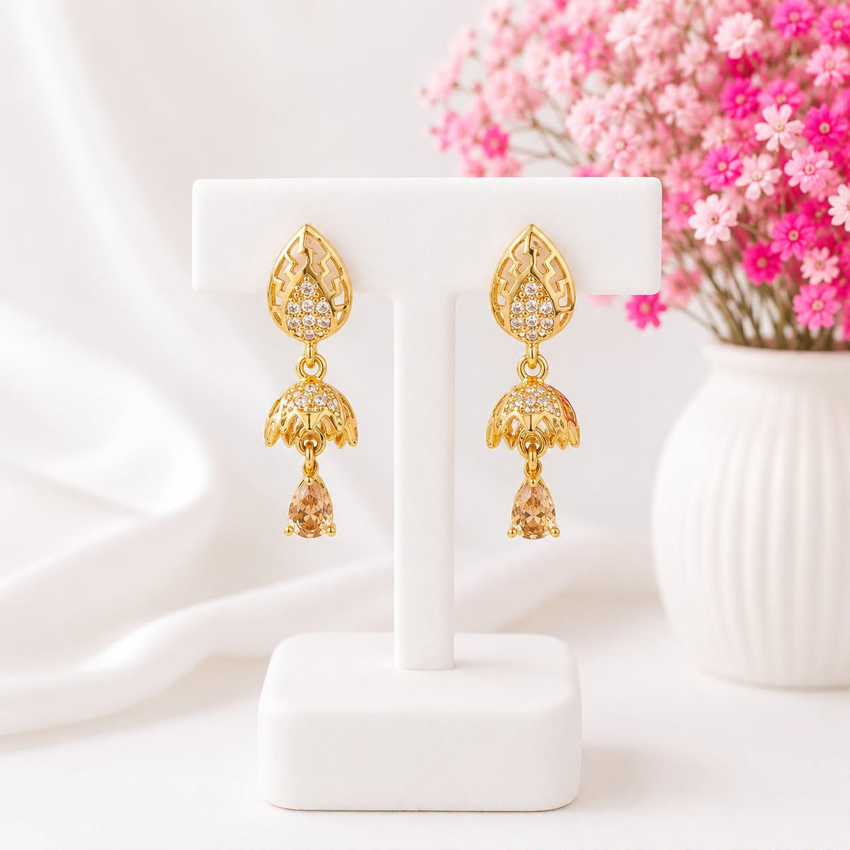 Fancy Jhumki-100 (Golden)