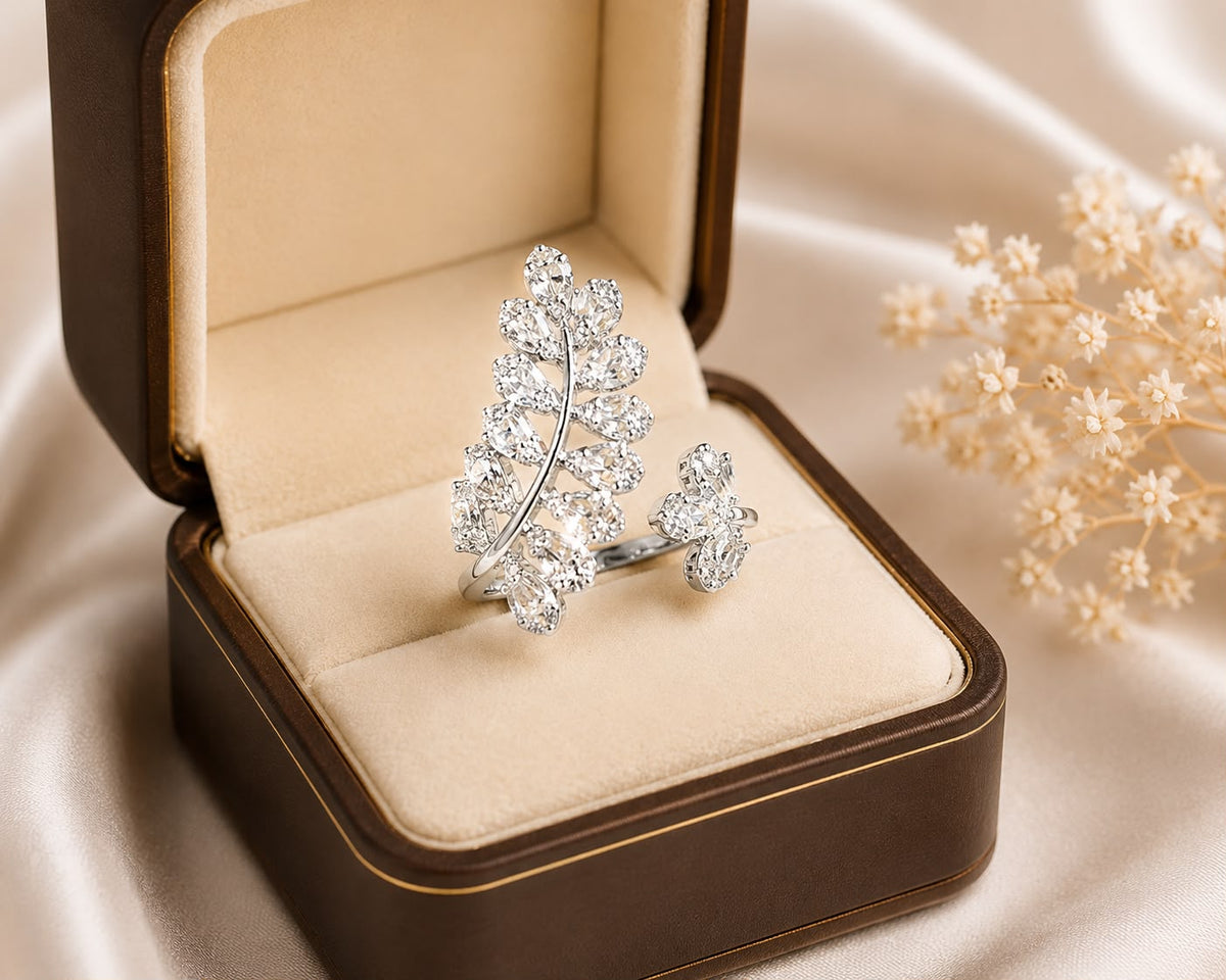 Zircon Ring-352 (Silver)
