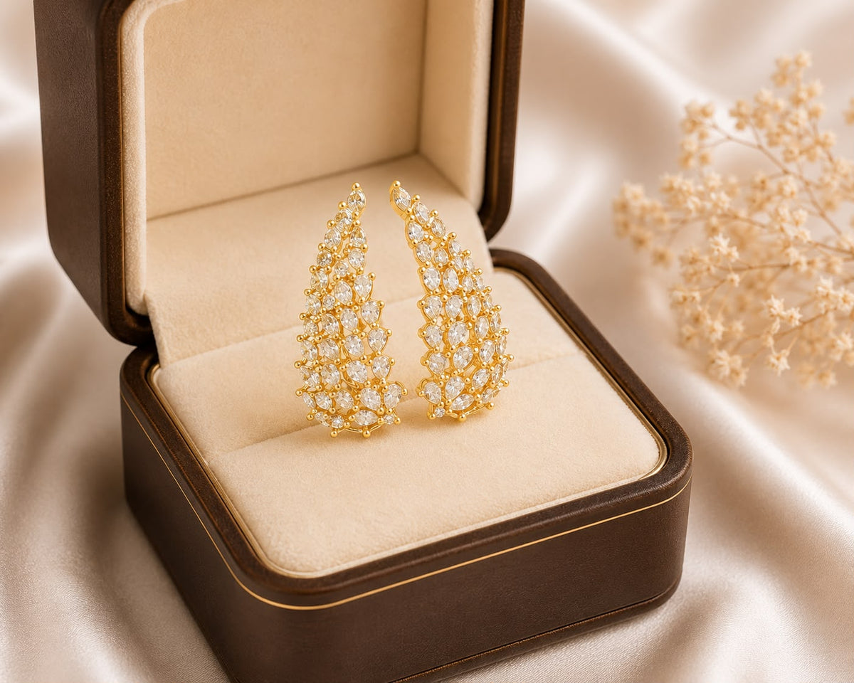Zircon Ring-353 (Golden)