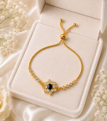 Adjustable Bracelet-265 (Black)