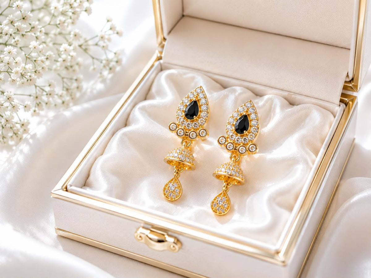 Fancy Jhumki-98 (Black)