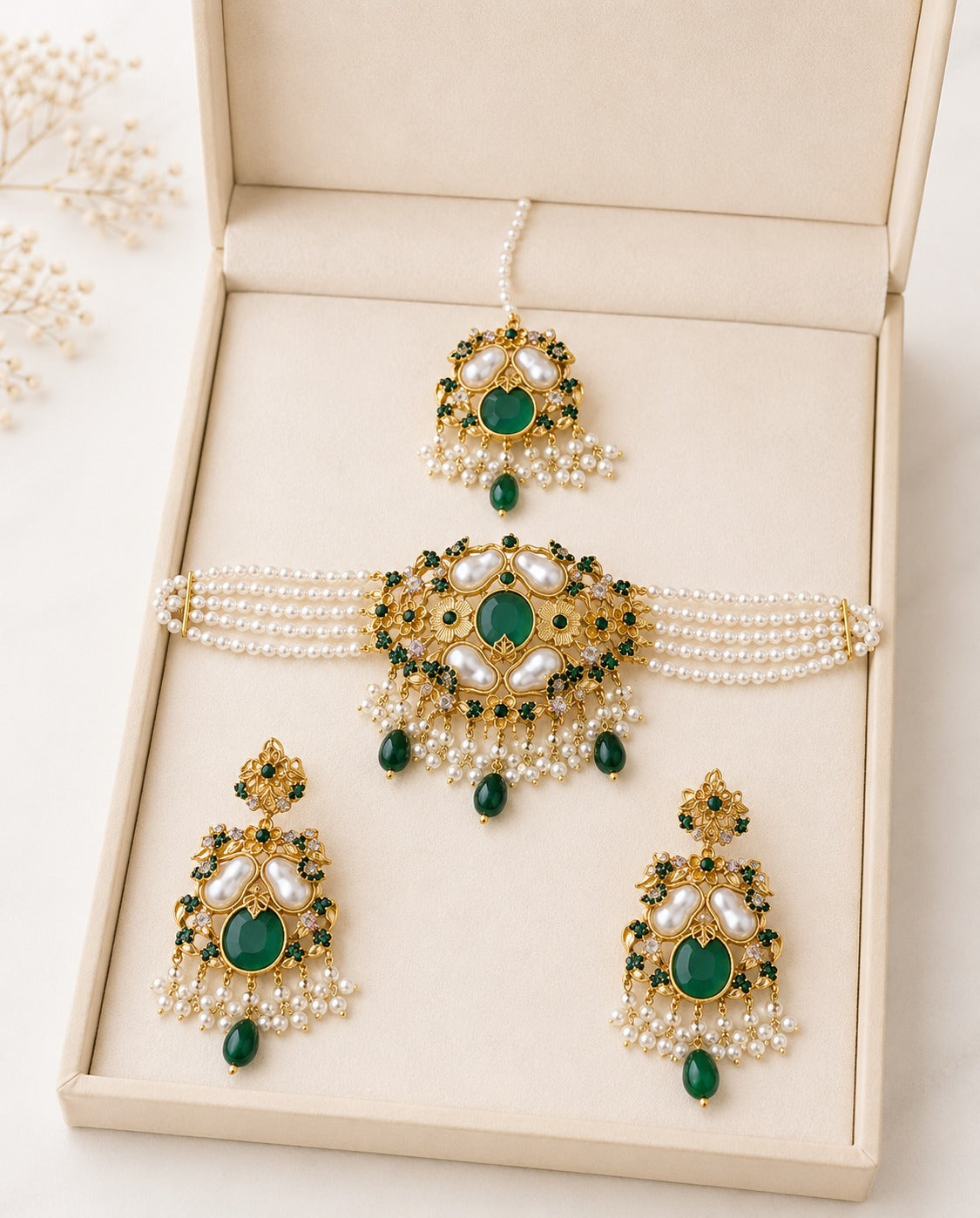 Turkish Chokker Set-02 (Green)