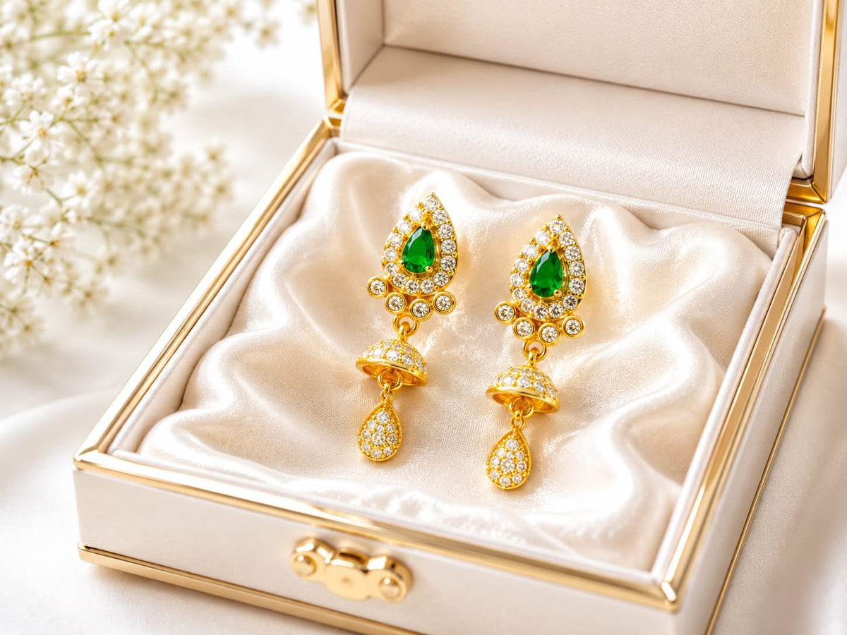Fancy Jhumki-98 (Green)
