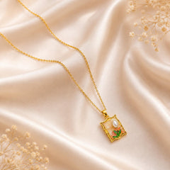 Stainless Steel Resin Pendant-02