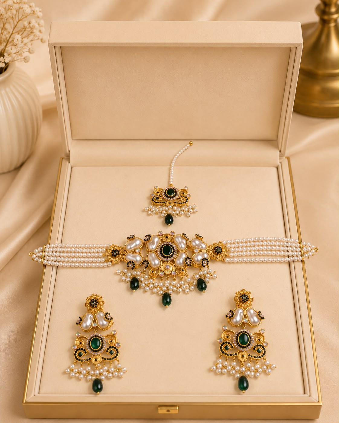 Turkish Chokker Set-01 (Green)