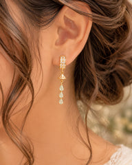 Zircon Hoop Bali-224 (White)
