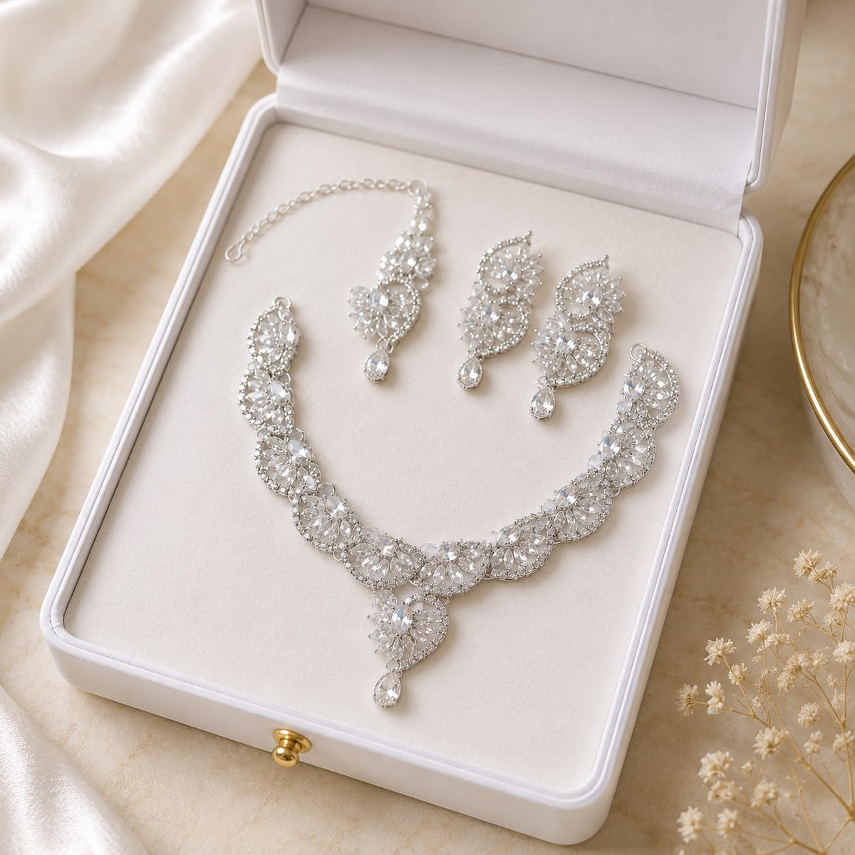 Zircon Set-01 (Silver)