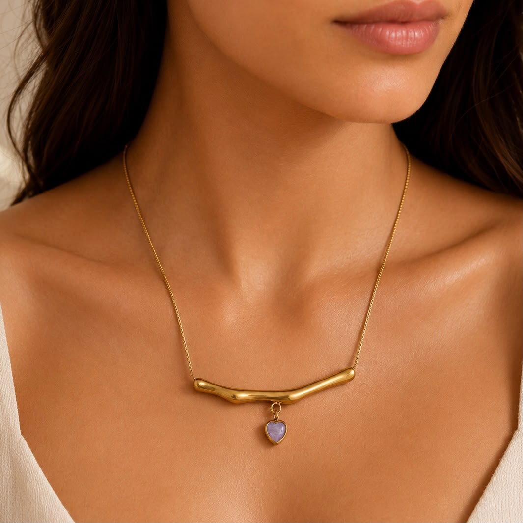 Stainless Pendant-13 (Golden)