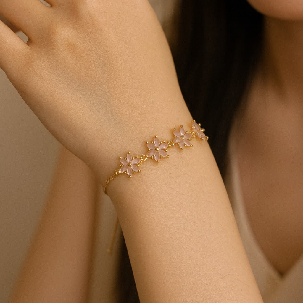 Adjustable Bracelet-220 (Pink)