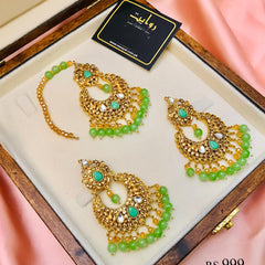 Bindiya Kanta-12 (Parrot Green)