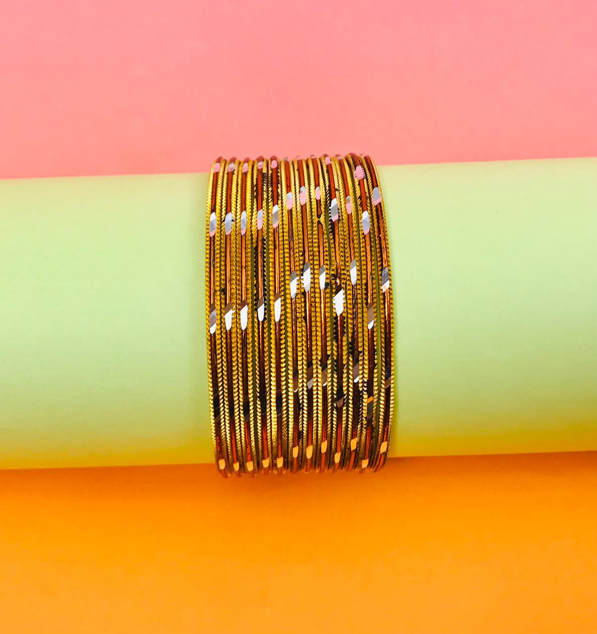 Multi Bangles-31 (Golden)