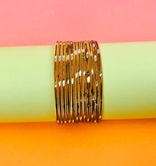 Multi Bangles-31 (Golden)