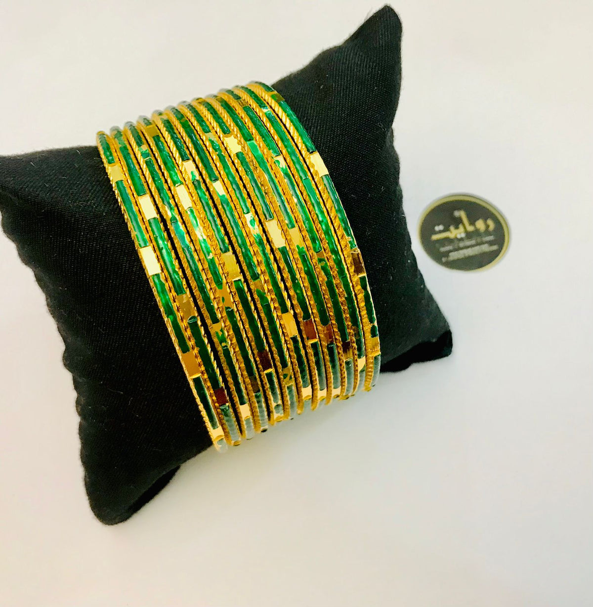 Multi Bangles-33 (Green)