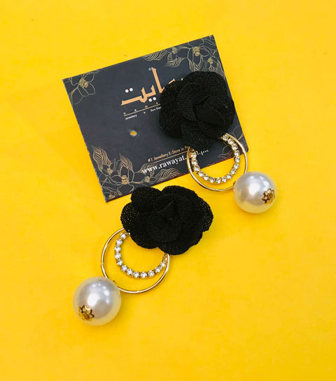 Fancy Earring-356 (Black)