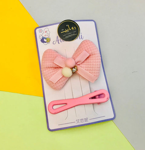 Hair Pin-174 (Pack of 2) (Pink)
