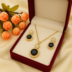 Zircon Locket Set-36 (Black)