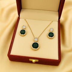 Zircon Locket Set-36 (Green)