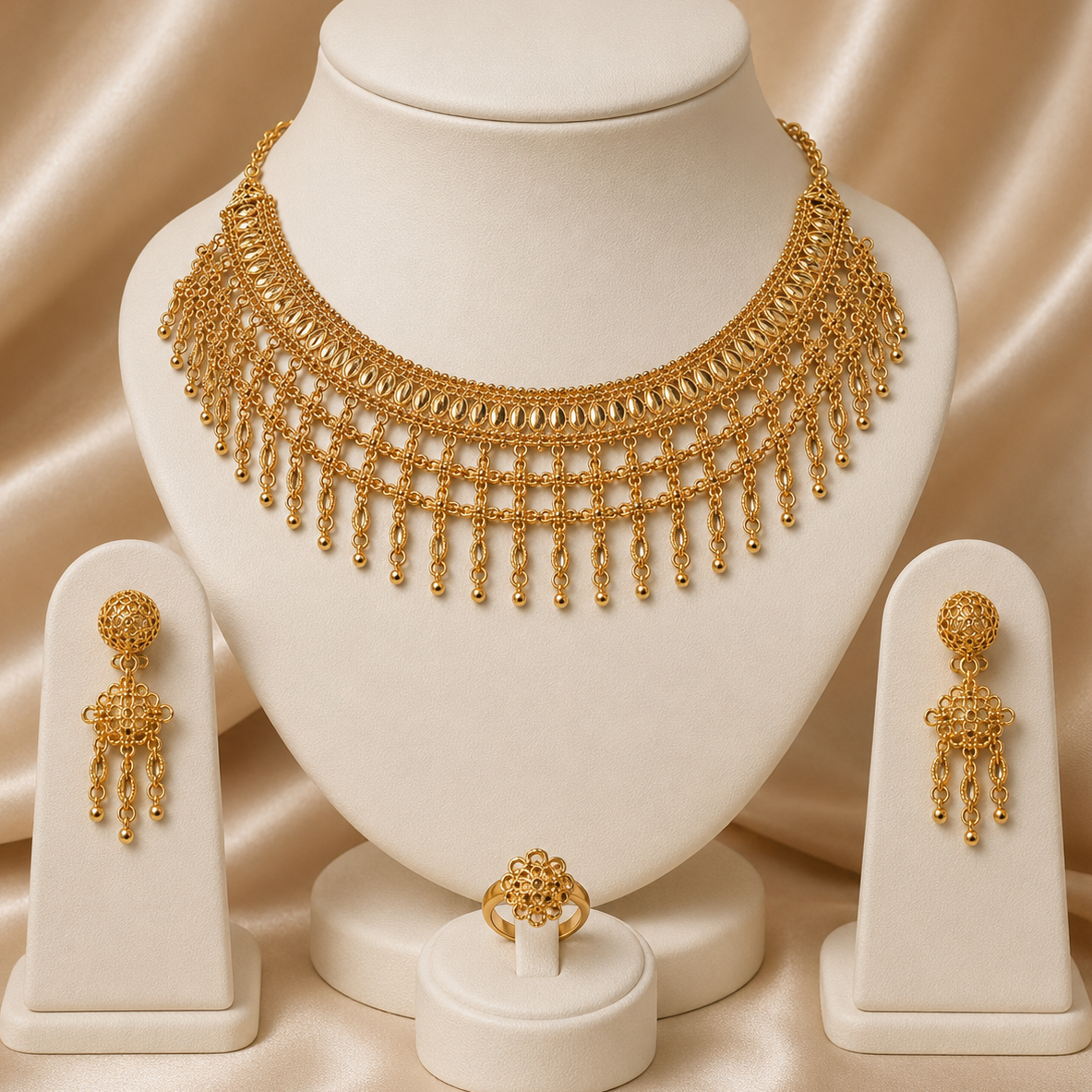 Gold Plated Madrasi Set -12