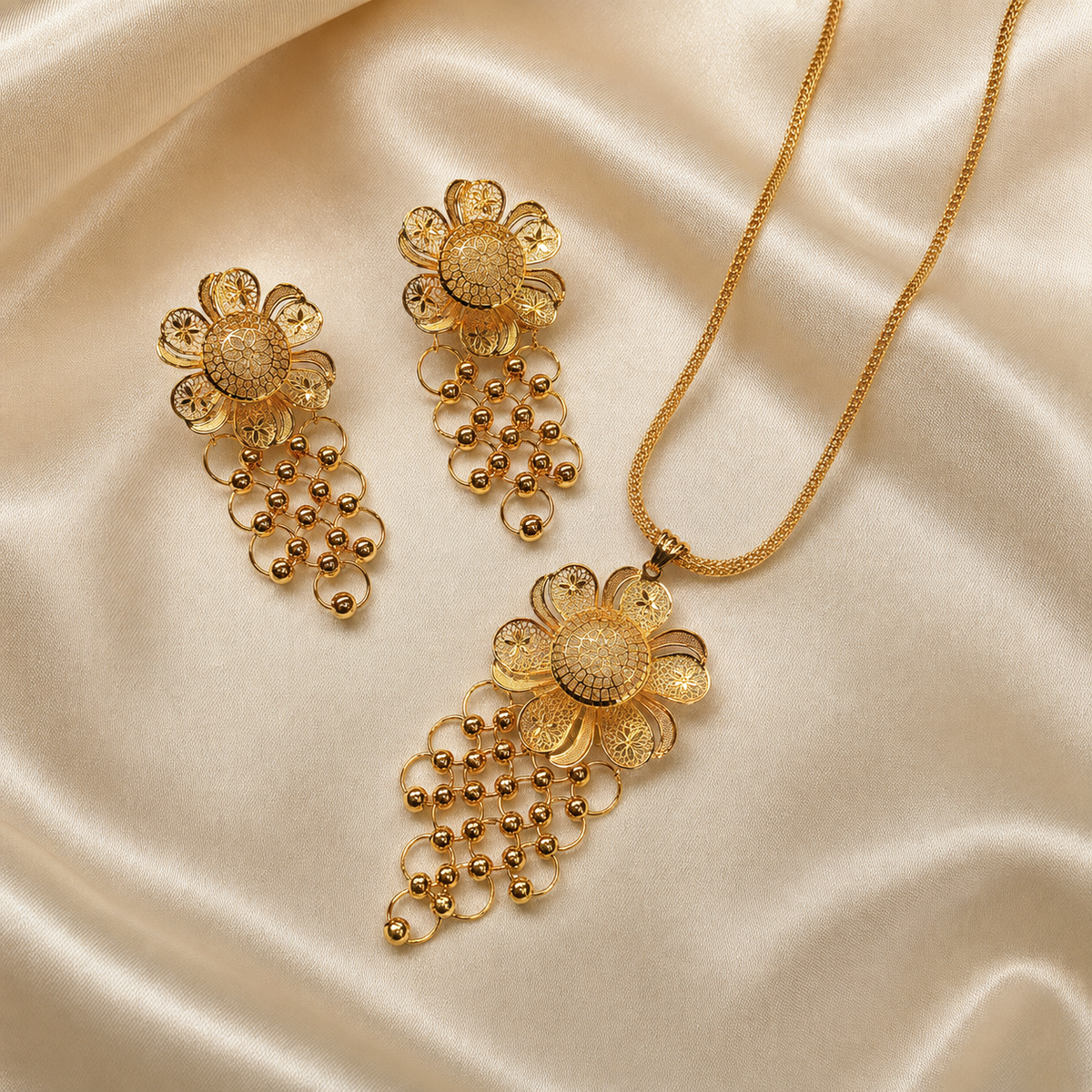 Gold Plated Madrasi Set -15