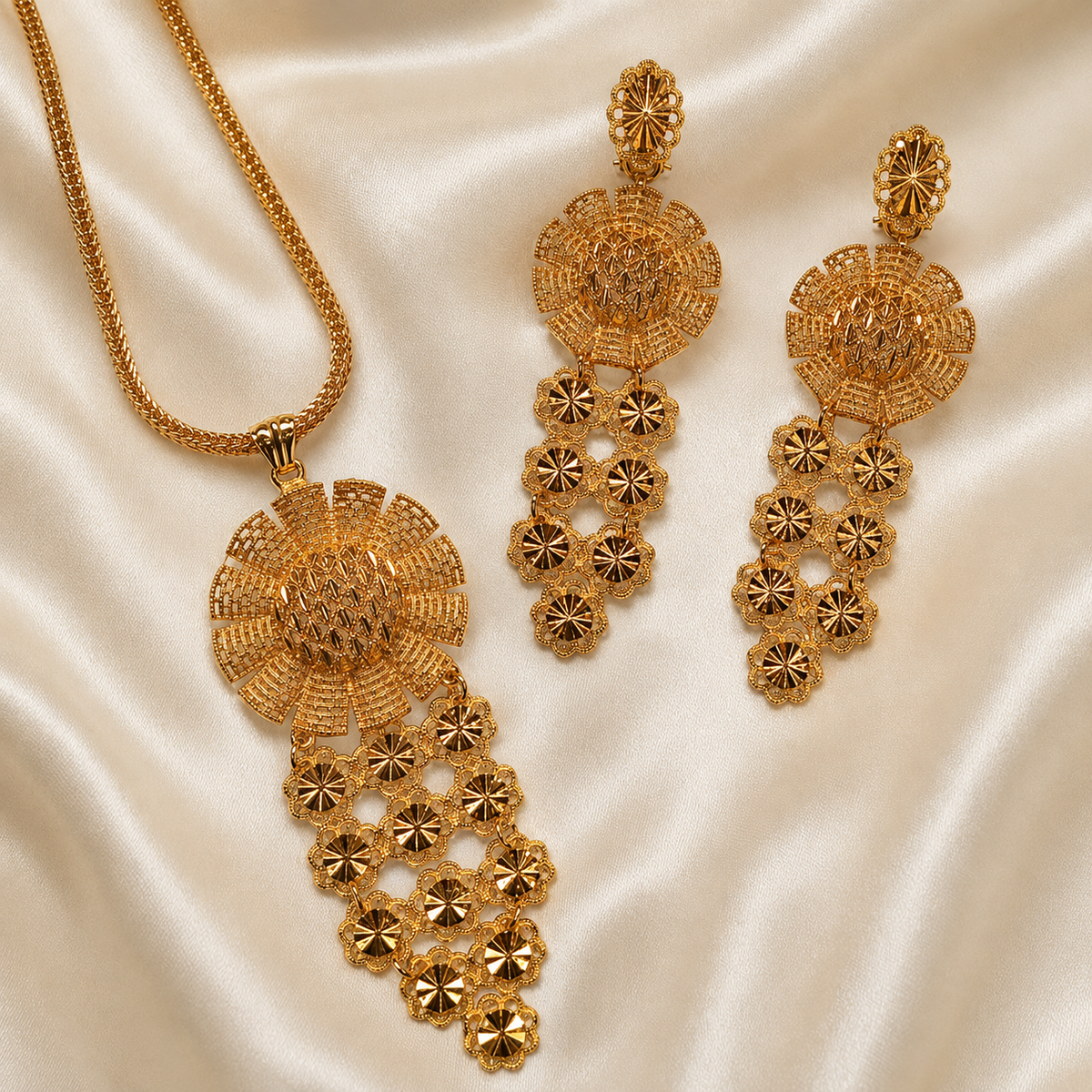 Gold Plated Madrasi Set -17