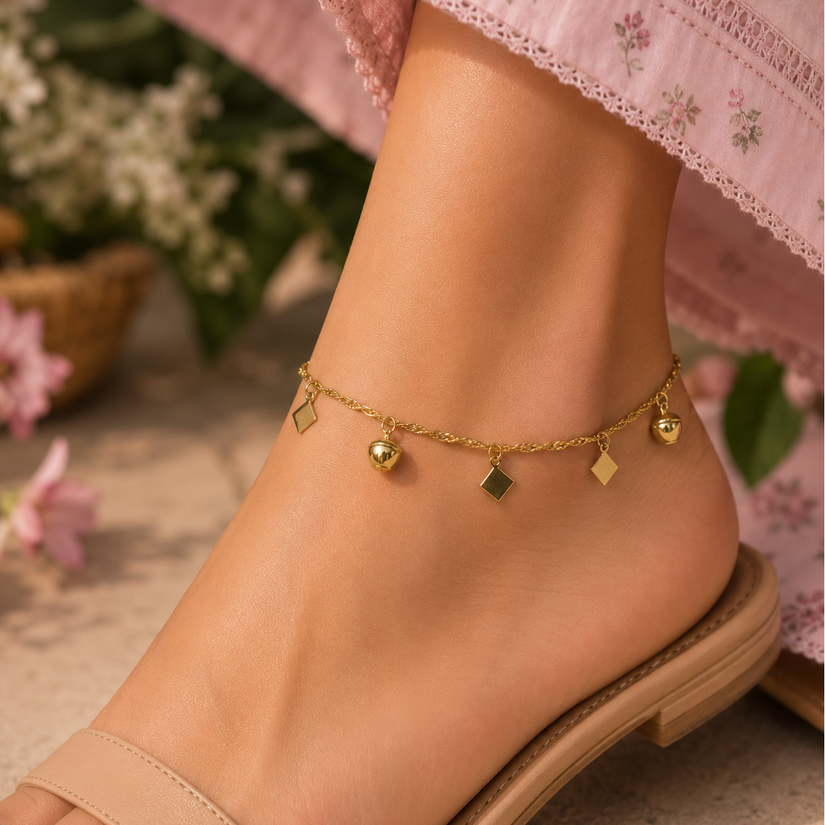Anklet-130 (Golden)
