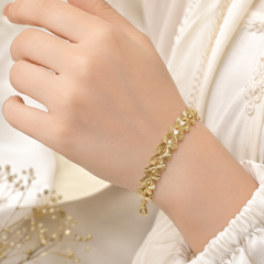 Stainless steel bracelet-24 (Golden)