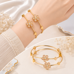 Adjustable Kashmiri Bangle-135 (Golden)