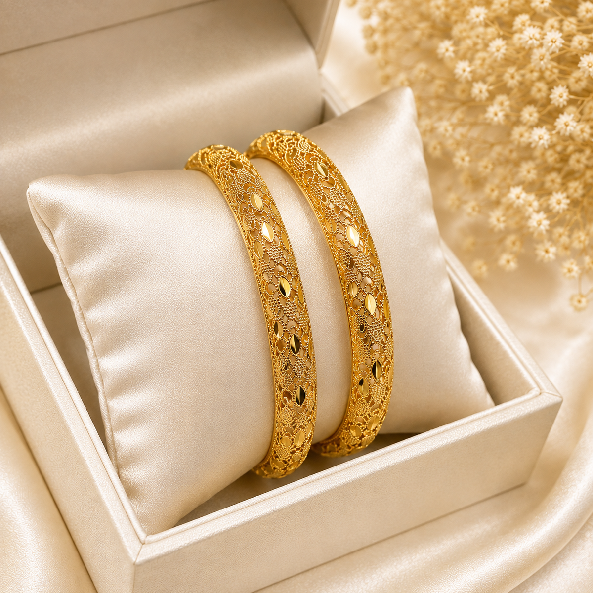 Gold Plated Openable Kara-10