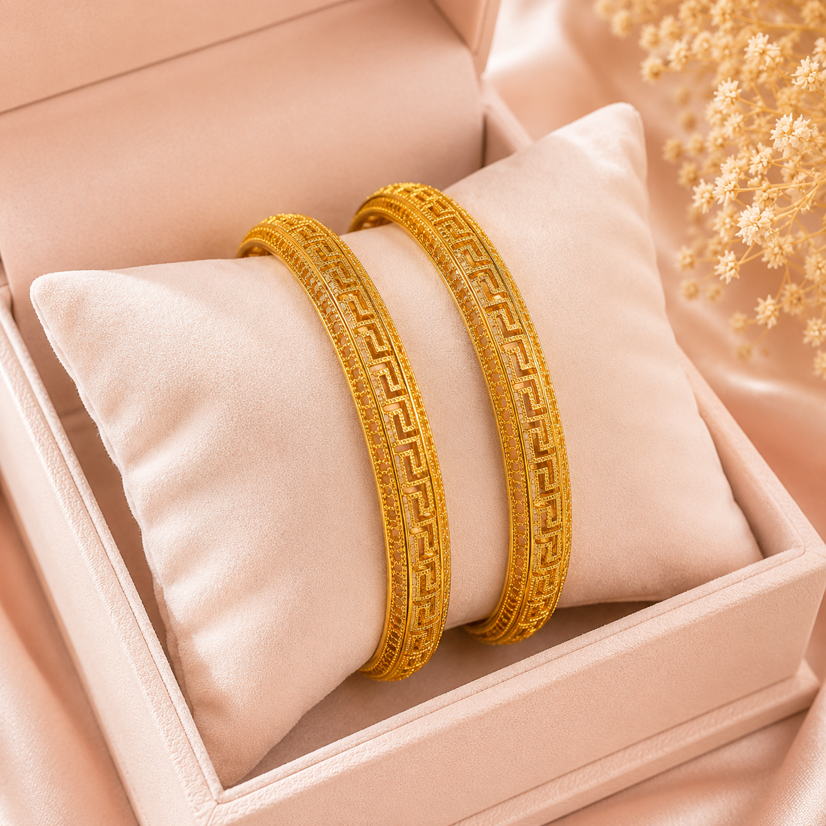 Gold Plated Openable Kara-12