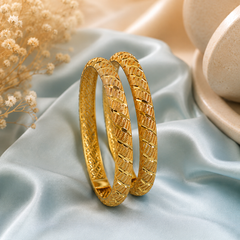 Gold Plated Openable Kara-17