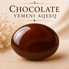 Chocolate Yemeni Aqeeq (Brown)
