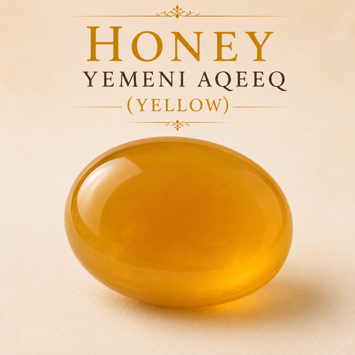 Honey Yemeni Aqeeq (Yellow)