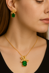 Zircon Locket Set-37 (Green)