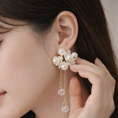 Fancy Earring-352 (Pearl)