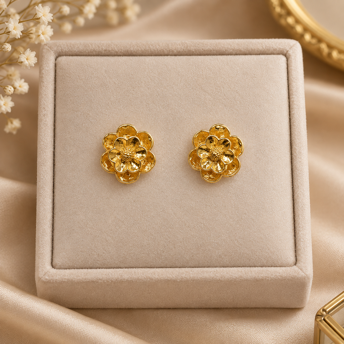 Gold Studs-265