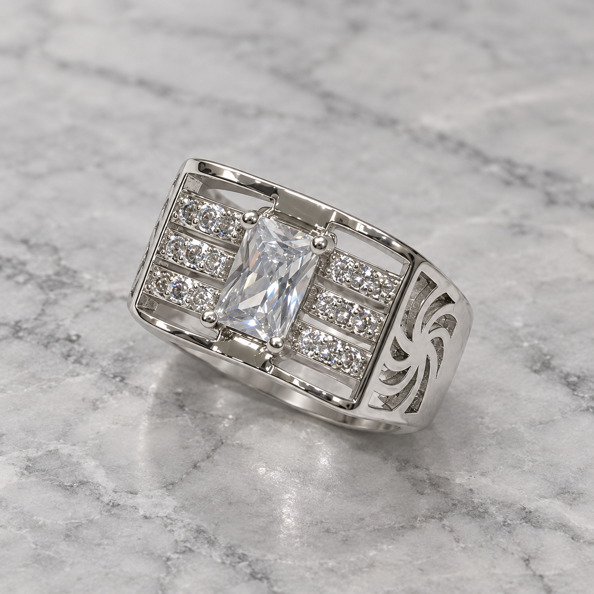 Men's Ring-08 (Silver)
