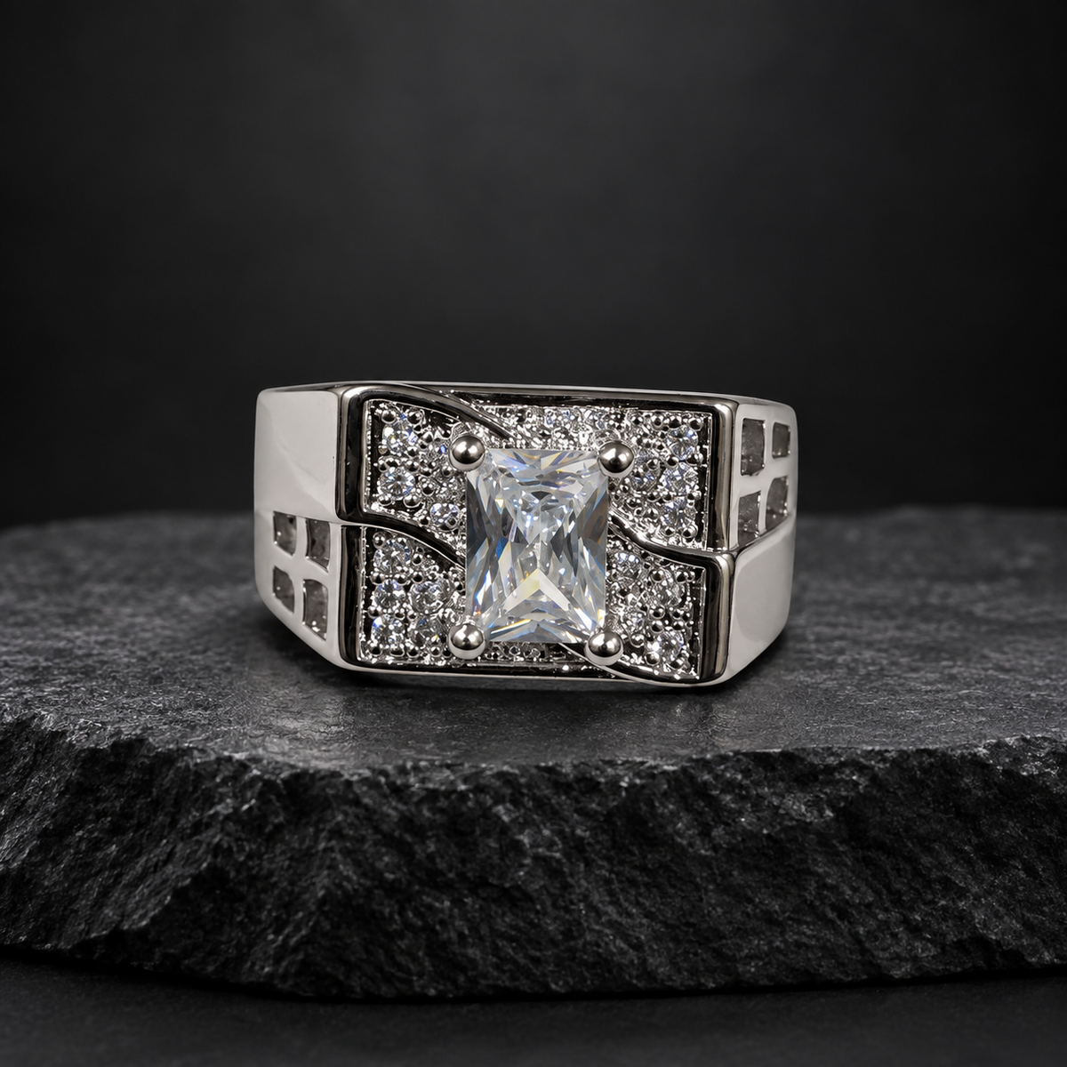 Men's Ring-09 (Silver)