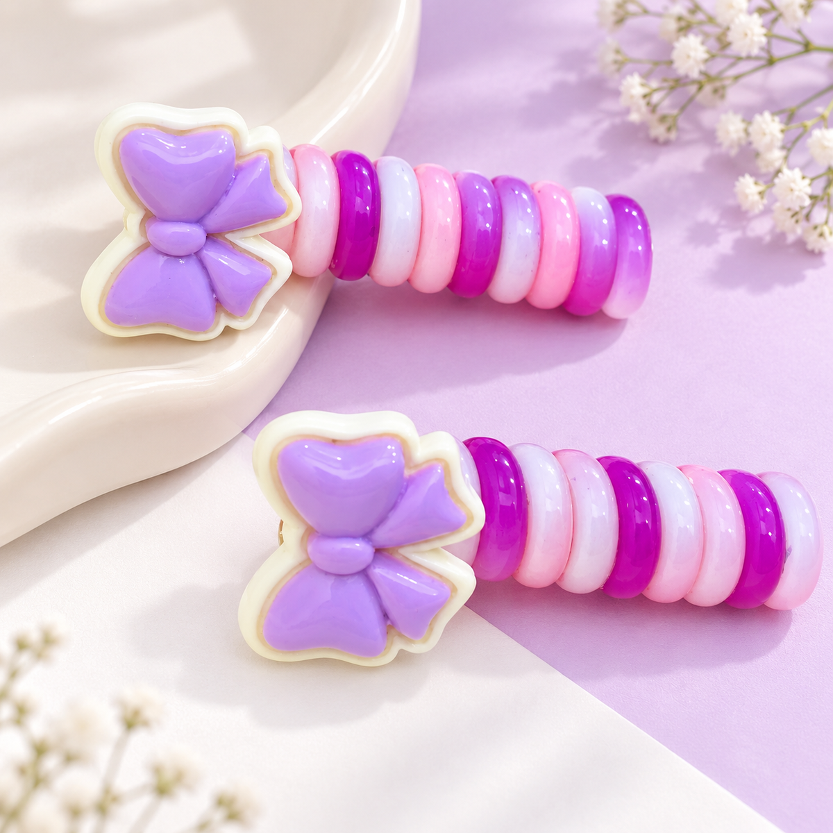 Spiral Hair Ties-20 (Pack of 2)