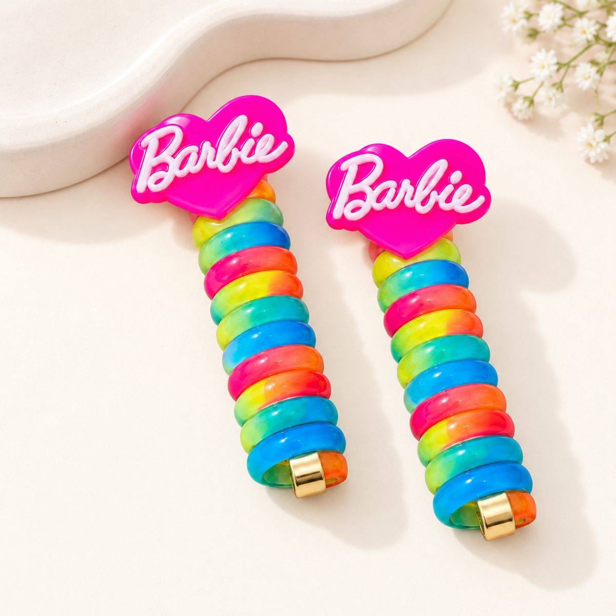 Spiral Hair Ties-18 (Pack of 2)