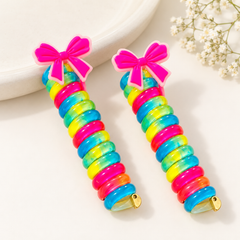Spiral Hair Ties-17 (Pack of 2)