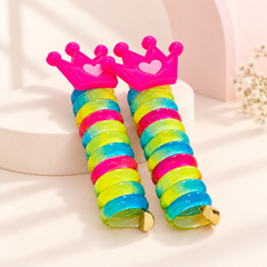 Spiral Hair Ties-16 (Pack of 2)