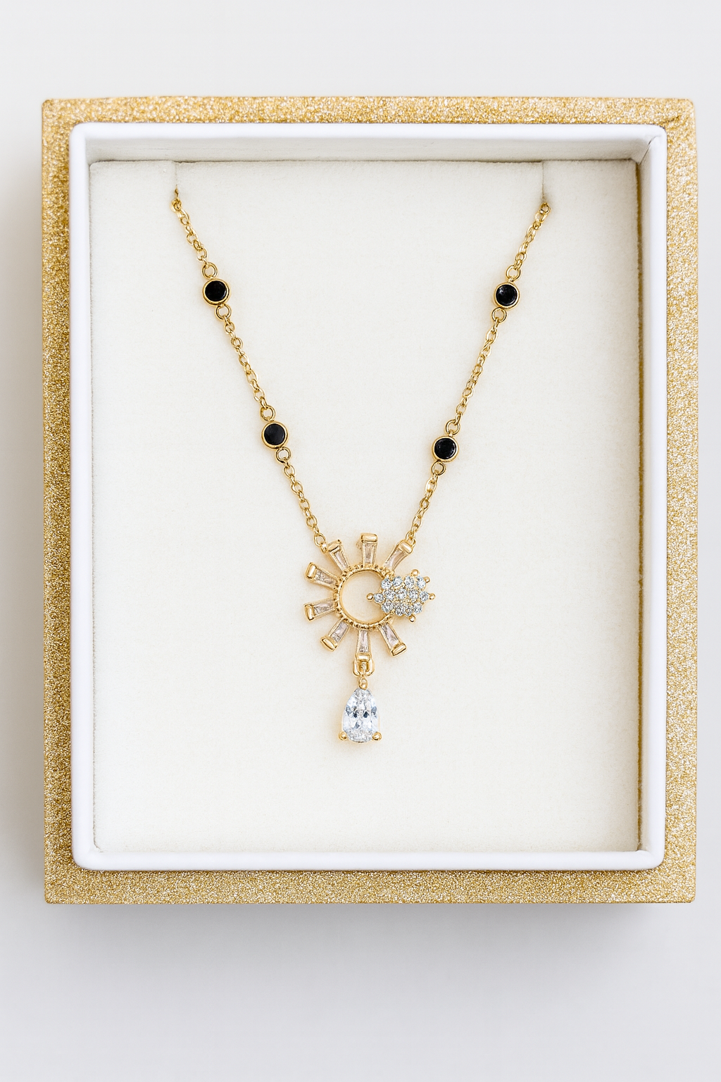 Zircon Pendant-326 (Black)