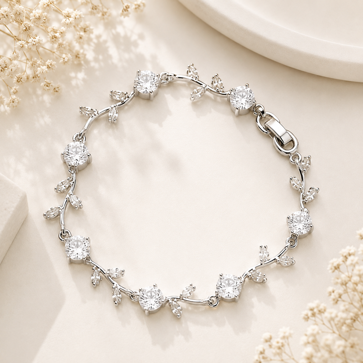 Tulip Grace Bracelet (Silver)