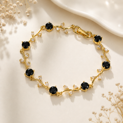 Tulip Grace Bracelet (Golden/Black)