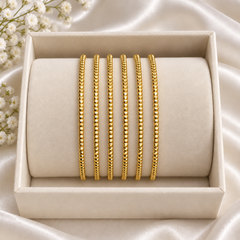 Gold Bangles-182 (Golden)