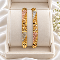 Gold Plated Openable Kara-20 (Rhodium)