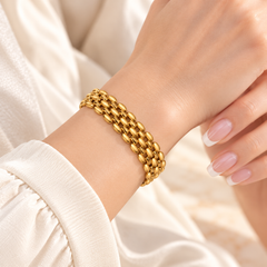 Stainless steel bracelet-30 (Golden)