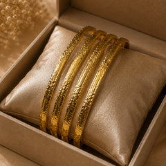Gold Bangles-170 (Golden)