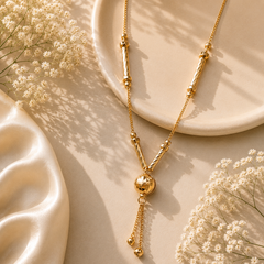 Stainless steel Gold Chain-180 (Golden)